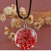 Nature ball necklace