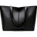   Classic Black Leather Totes