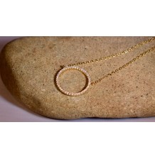 Delicate Circle Necklace