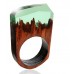 Wooden fantasy ring